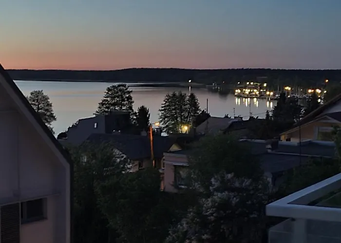 Cien Wiatru Romantyczne Z Wanna I Widokiem Na Jezioro Charzykowy